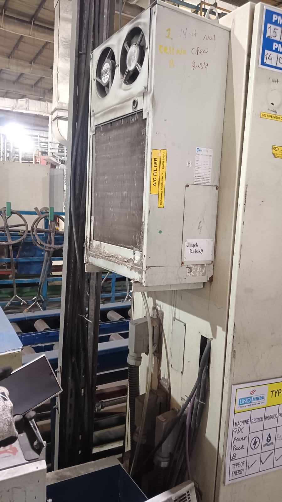 Panel AC (CNC / VFD Enclosure) Service in Hadapsar & Magarpatta City - Prime Cool Certified HVAC Engineering
