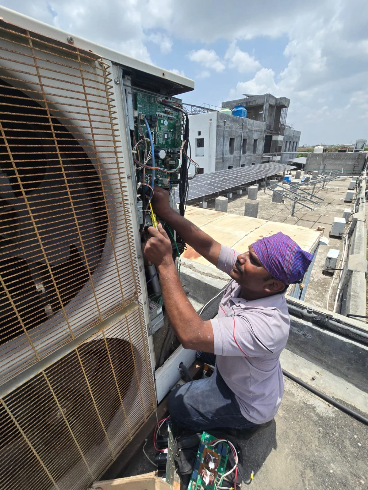 Blue Star Inverter AC PCB Repair in Dingrajwadi Industrial Pocket - Prime Cool Certified HVAC Engineering