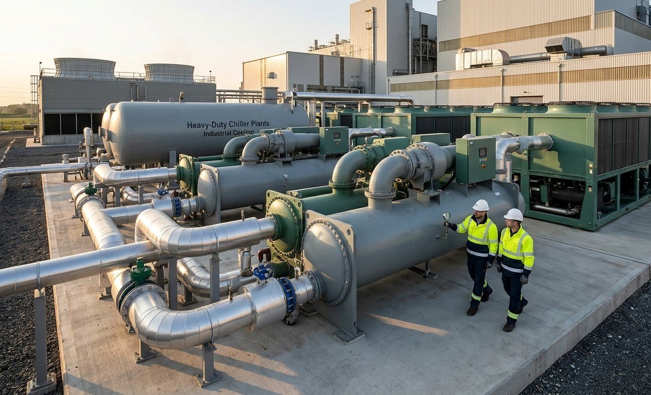 Glycol Process Chiller Service in Sanaswadi Heavy Forging & Fabrication MIDC - Prime Cool Certified HVAC Engineering